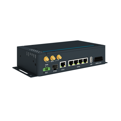 ICR-4400、GLOBAL、5xETH、1×RS232、1×RS485、CAN、PoE PSE+、WIFI、SFP、USB、SD、无ACC